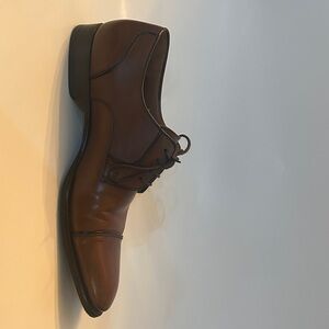 Magnanni Rich Brown Leather Oxfords